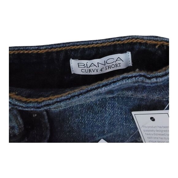 Bianca Curvy Denim Shorts - Picture 3 of 4
